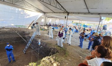 Dio FGE por concluidos los trabajos en fosas de Jojutla