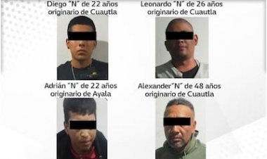 El juez determinó mandar a juicio a los  4 hallados en Atlacholoaya con armas