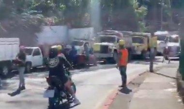 Empresas adheridas al NGS bloquearon Av. Universidad