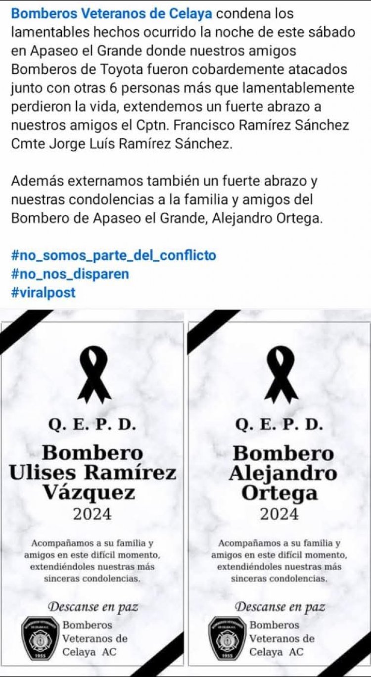 9 personas pierden la vida en ataque en negocios del trébol de los apaseos en Guanajuato