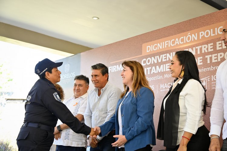 Habrá respaldo crediticio en favor de policías de Morelos