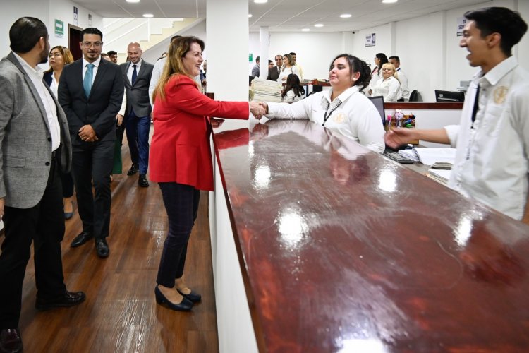 Encabezó la gobernadora inauguración  de instalaciones por la justicia laboral