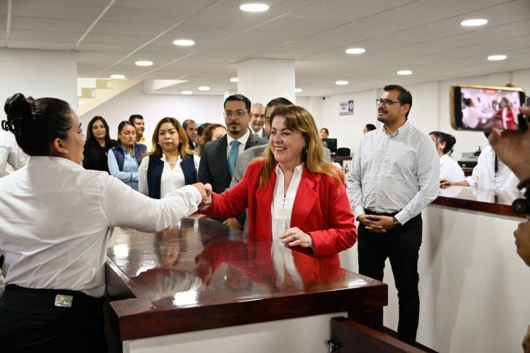 Encabezó la gobernadora inauguración  de instalaciones por la justicia laboral