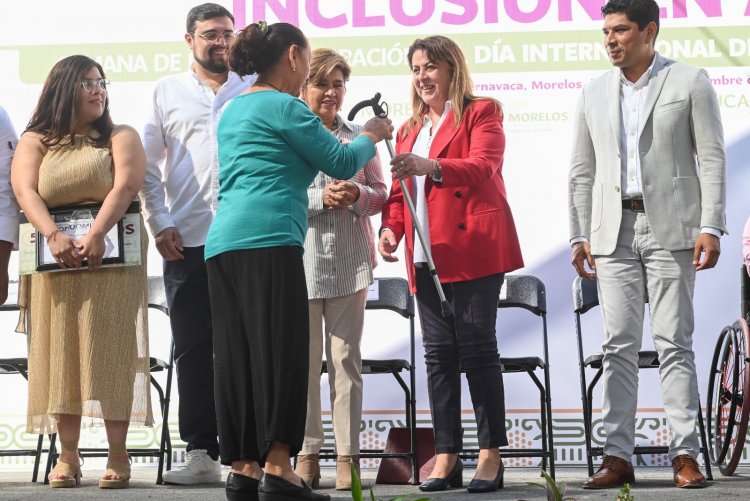 Refrenda gobierno de Margarita González su compromiso con personas con discapacidad