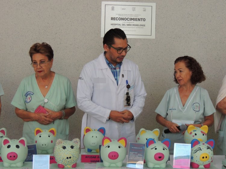 Se ofreció gran reconocimiento al  voluntariado de Hospital del Niño