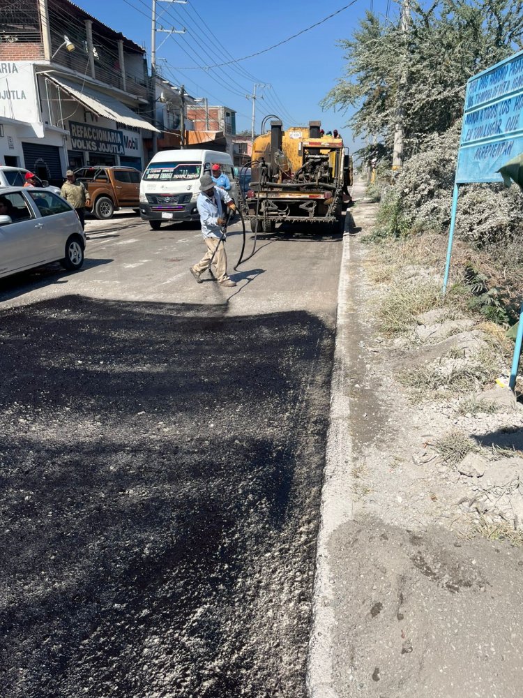 Avanza la rehabilitación de la carretera entre  Jojutla e Instituto Tecnológico de Zacatepec