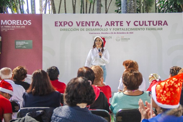 Realizó el DIF Morelos su primera expoventa de arte