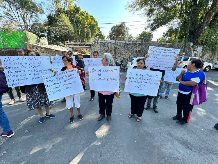 Refutan cualquier aumento al impuesto predial en la capital