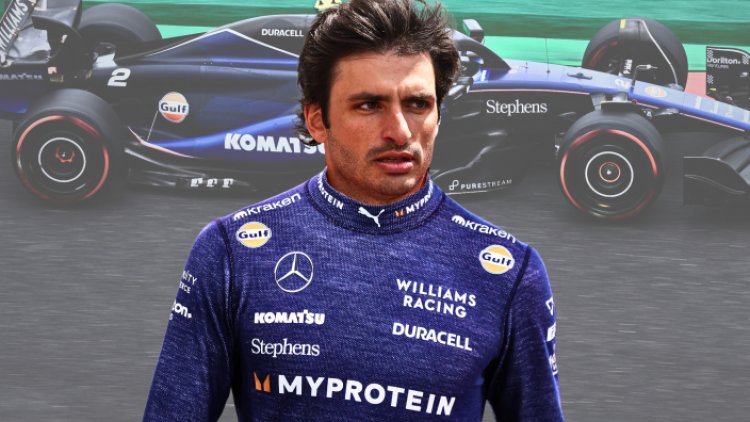 Carlos Sainz deja buenas impresiones en su debut con Williams