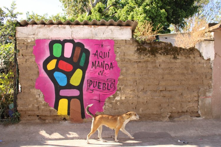 Culminó Caravana Muralista en Contra del Olvido en Amilcingo