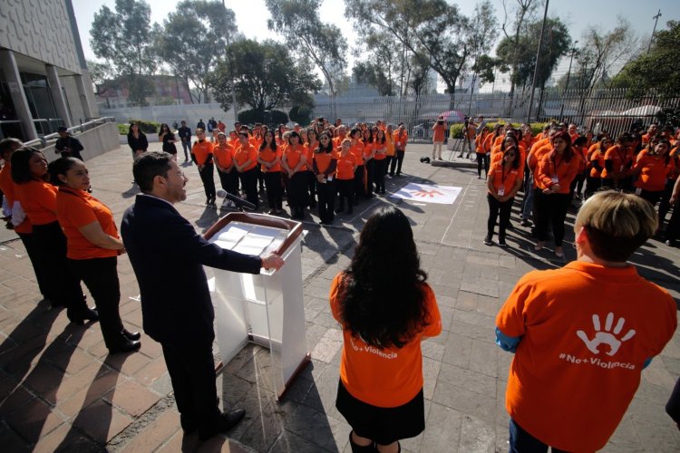 Coadyuva el ISSSTE a erradicar violencia en contra de las mujeres