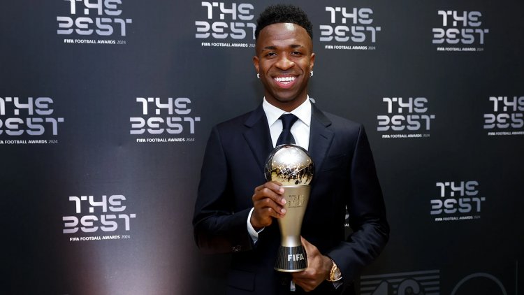 Vinicius Junior se llevó el premio ‘The Best’ por la FIFA