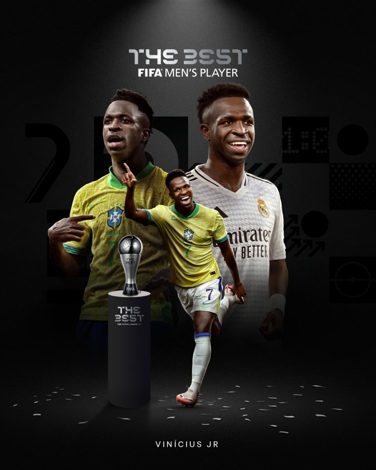 Vinicius Junior se llevó el premio ‘The Best’ por la FIFA