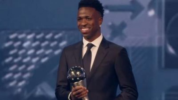 Vinicius Junior se llevó el premio ‘The Best’ por la FIFA