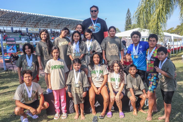 Concluyó con éxito la  copa Indem de natación