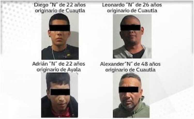 El juez determinó mandar a juicio a los  4 hallados en Atlacholoaya con armas