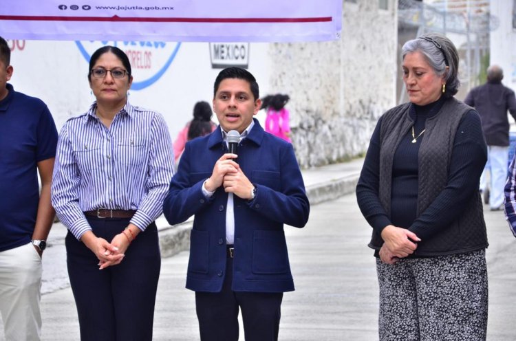 Inauguró Alan Martínez, cuatro obras en Jojutla