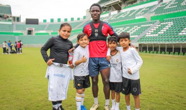 Conviven ganadores de Hay Reta  con jugadores del club Atlante
