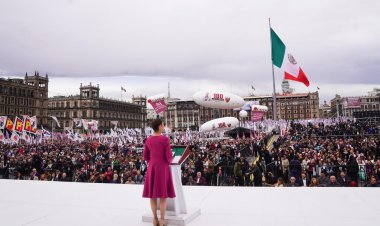 Refrendó Margarita su respaldo  a Sheinbaum en informe de ésta