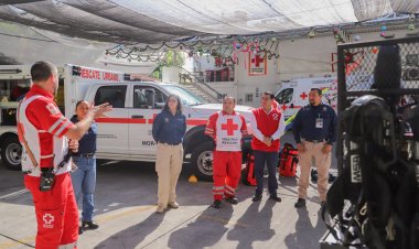 Fortalecen lazos entre PC estatal y Cruz Roja
