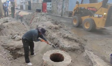 Atiende el SAPAC problemas de  aguas pluviales en Cantarranas