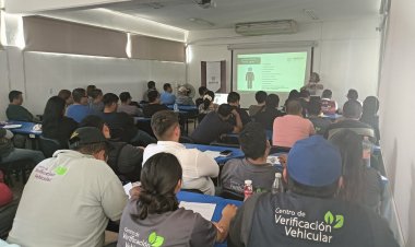 Capacitaron al personal de los  verificentros en trato a mujeres