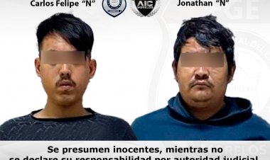 Caen 2 acusados de asesinar  a chofer de taxi de aplicación