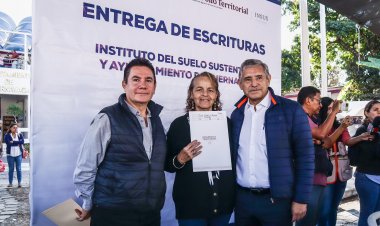 Reafirma Urióstegui su compromiso con regularizar la tenencia de la tierra