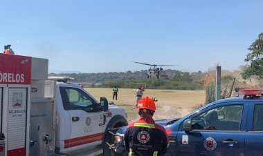 Desde el aire ya comienzan a  preparar lucha Vs. incendios