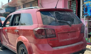 Una Dodge Journey con reporte  de robo fue localizada en Cuautla