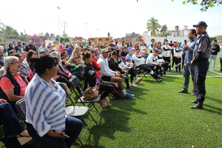 Brindan mejor servicio  en cancha de Jiutepec