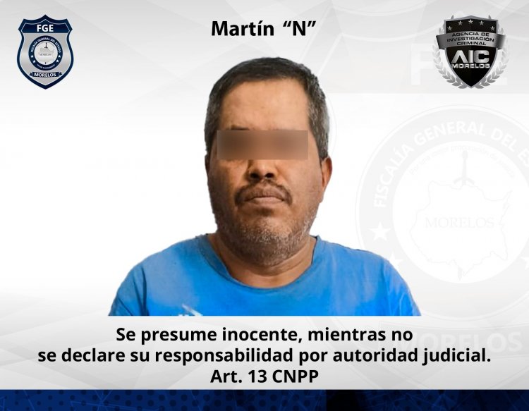 Martín N prostituía a su hija; ya fue aprehendido