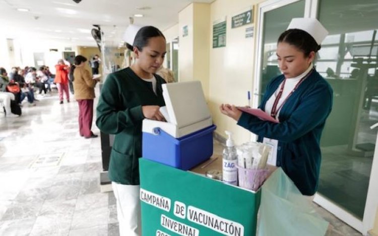 Comenzó IMSS 2025 con impulso en vacunas Vs. influenza y covid