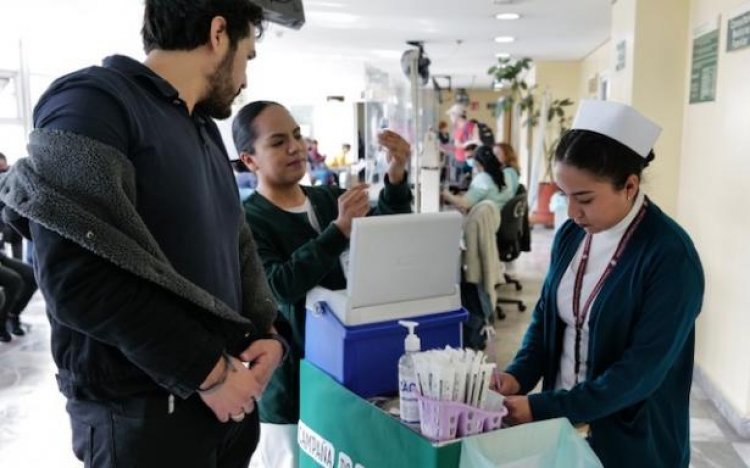 Comenzó IMSS 2025 con impulso en vacunas Vs. influenza y covid