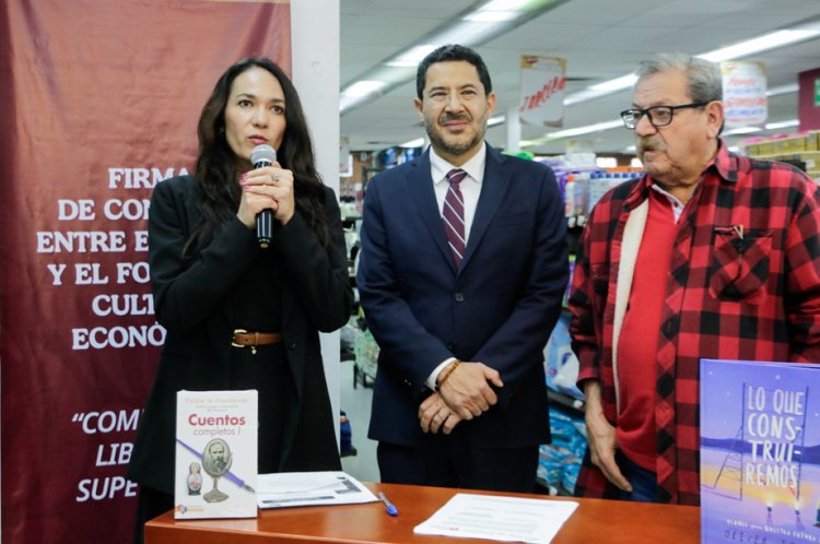 FCE e ISSSTE logran acuerdo   para promocionar la lectura