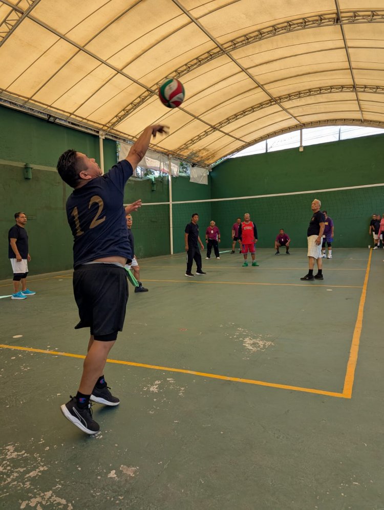 Celebró a los adultos mayores con actividad física el ICTSGEM