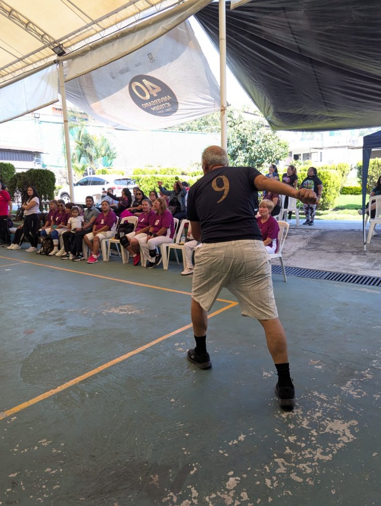 Celebró a los adultos mayores con actividad física el ICTSGEM