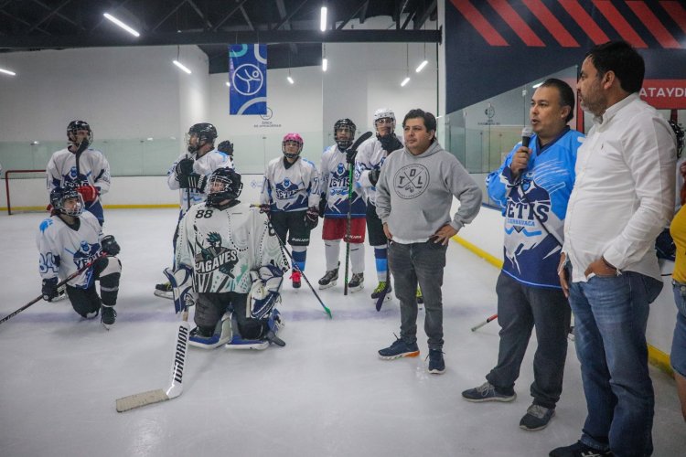 Se promueve el hockey sobre hielo en el estado