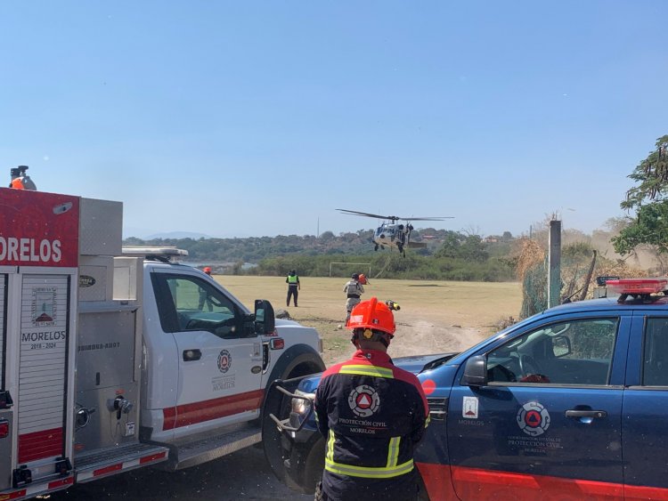 Desde el aire ya comienzan a  preparar lucha Vs. incendios