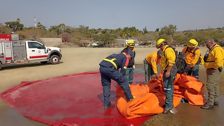 Desde el aire ya comienzan a  preparar lucha Vs. incendios