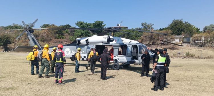 Desde el aire ya comienzan a  preparar lucha Vs. incendios