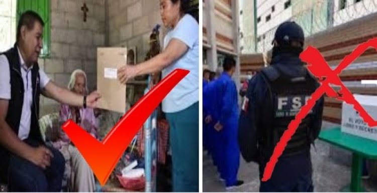 Los cuidadores de Morelos  podrán votar desde su casa