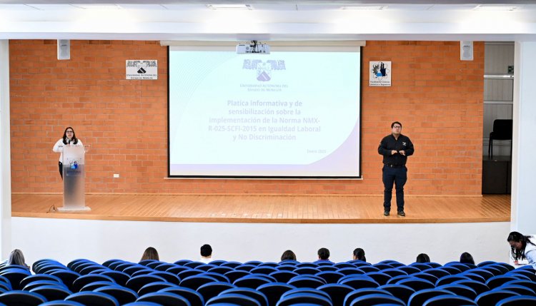 Sensibilizan a comunidad de la UAEM en igualdad laboral y no discriminación