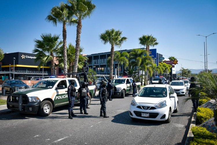 Ante amenaza del crimen, refuerzan  la seguridad para este fin de seman