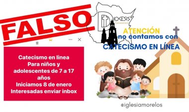 La iglesia no avala el catecismo en línea