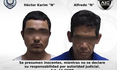 Fueron detenidos con drogas en Cuernavaca