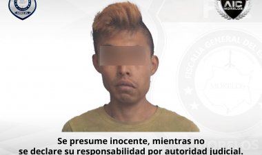 En flagrancia, aprehenden a  uno por agredir a su pareja