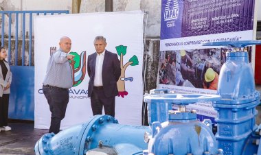 Cambiaron 660 metros de línea de  conducción de agua en Cuernavaca