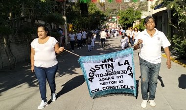 Encabezó el alcalde Alan Martínez  la ceremonia por la Constitución