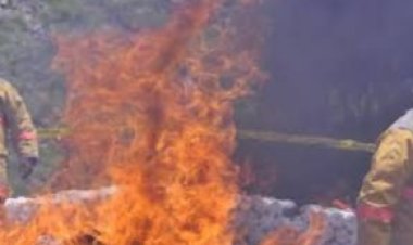 Fue incinerada droga por FGR y destruidos objetos del delito